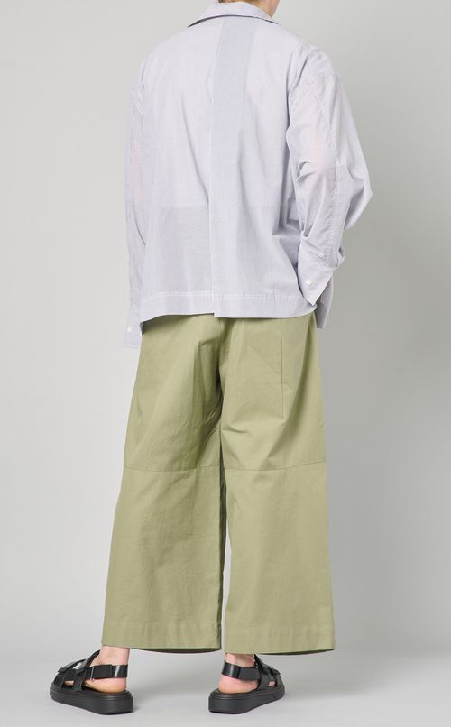 レギュラーカラースキッパーシャツ