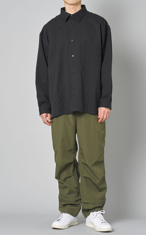 バンダナバックシャツブルゾン