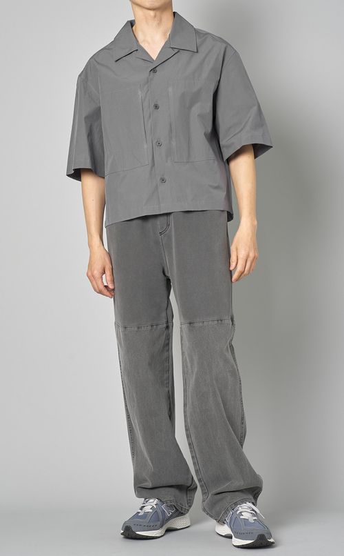 スウェットデニムパンツ