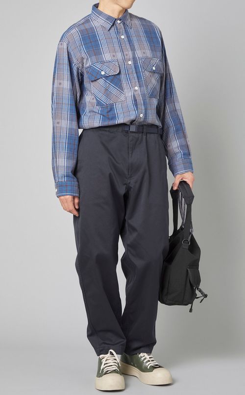 チノワイドテーパードパンツ