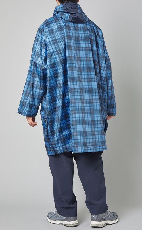 K-WAYチェックポンチョ