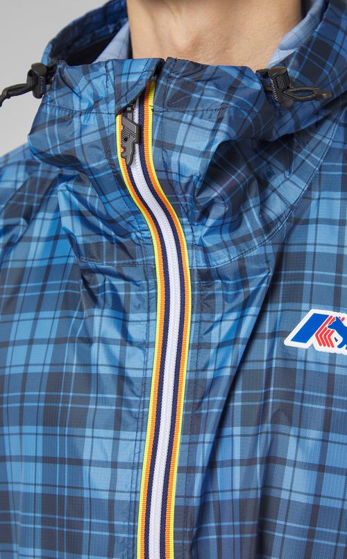 K-WAYチェックポンチョ