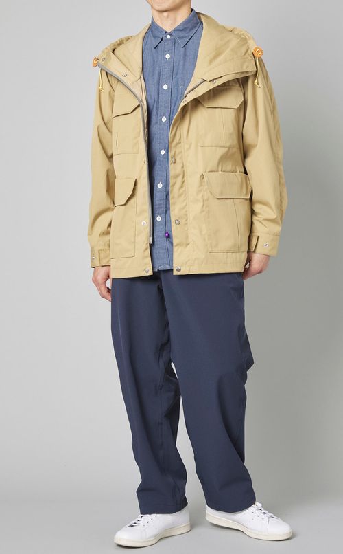 レギュラーカラーシャンブレーシャツ