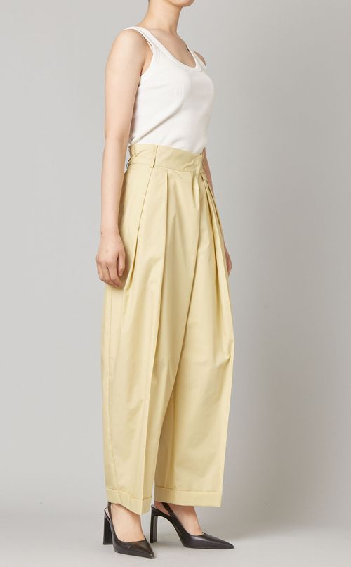 ワイドタックイージーパンツ