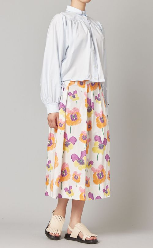 フロントギャザーブラウス