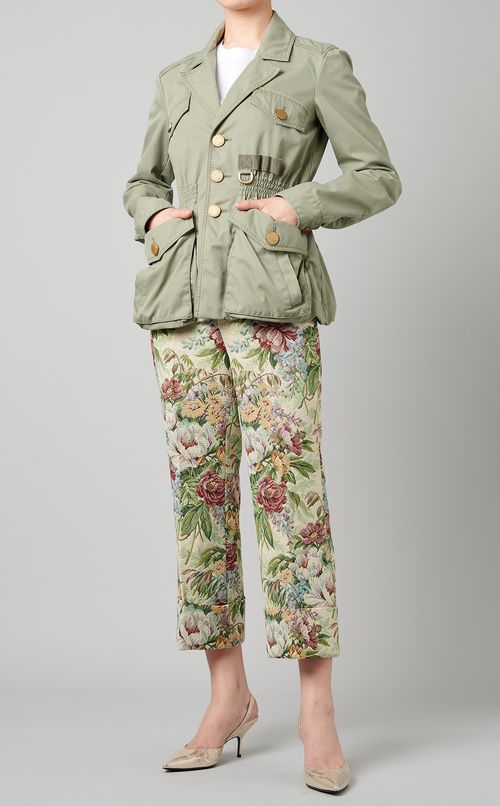 ミリタリーウエストマークジャケット