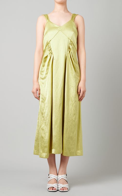 ギャザーキャミソールワンピース