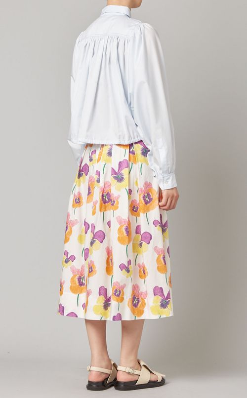 フロントギャザーブラウス