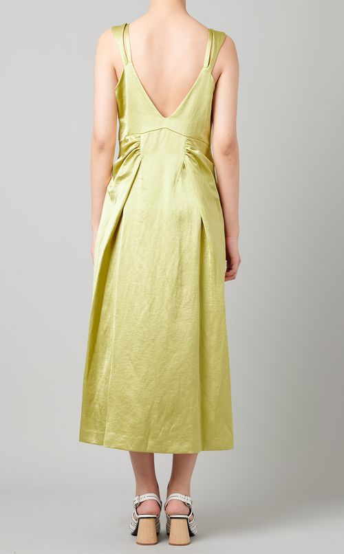 ギャザーキャミソールワンピース