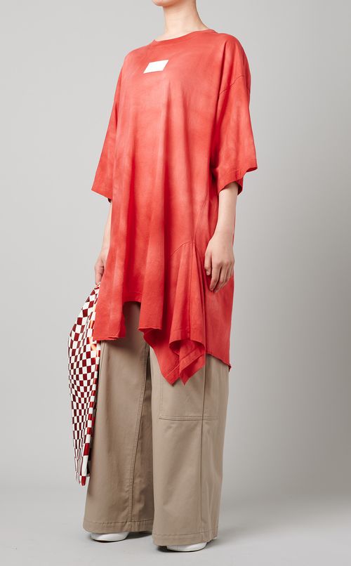 タイダイオーバーシルエットプルオーバー