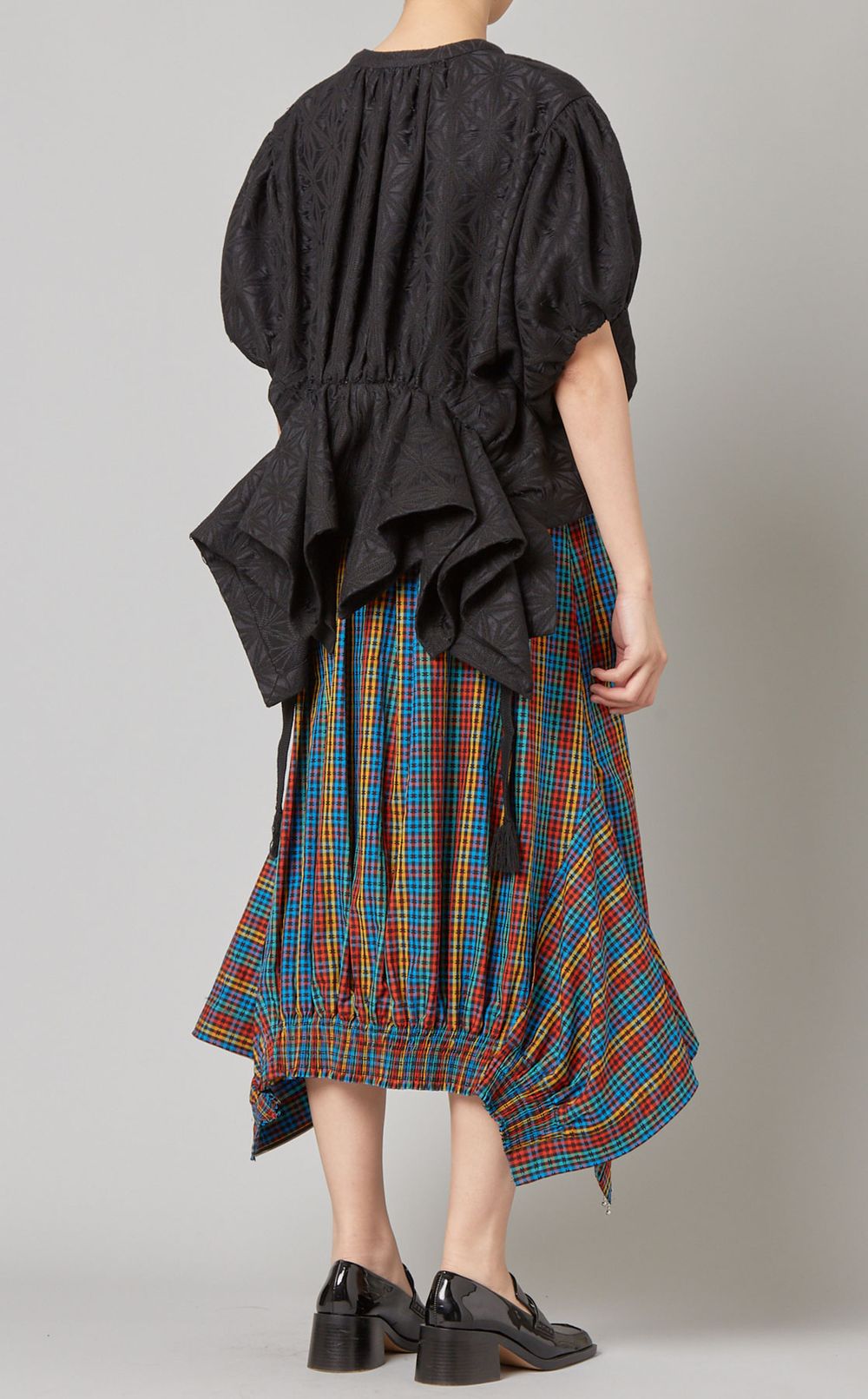 2wayデザインジャガードジャケット