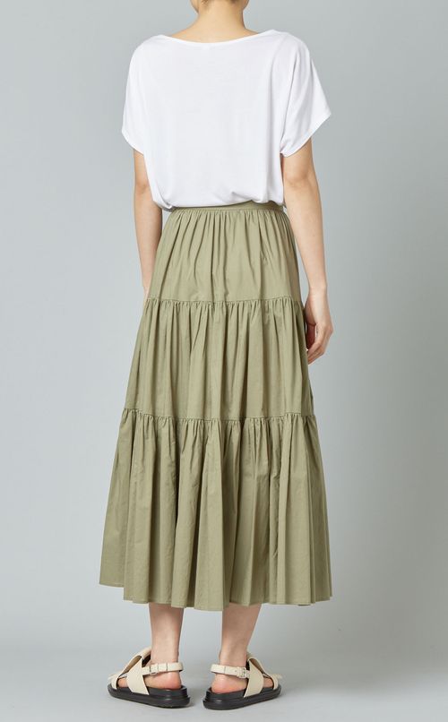 ティアードコットンスカート
