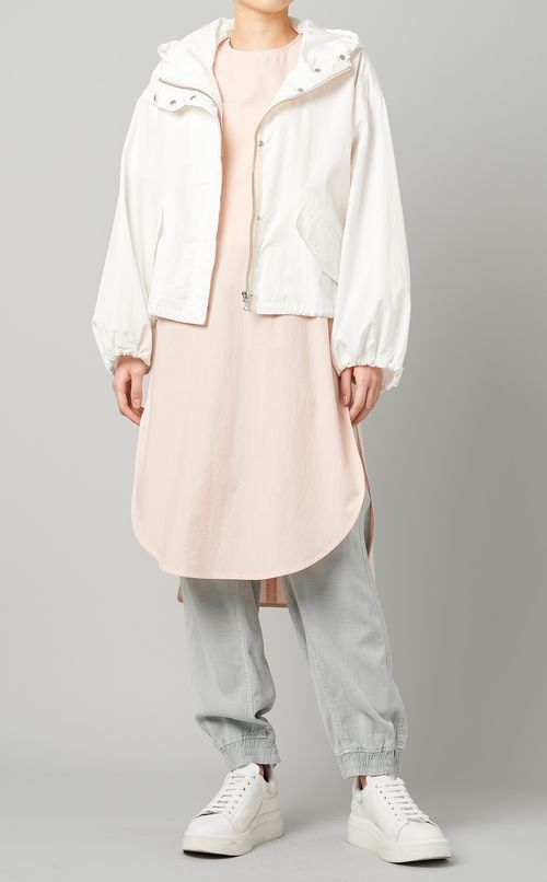 ハイスリットロングシャツ