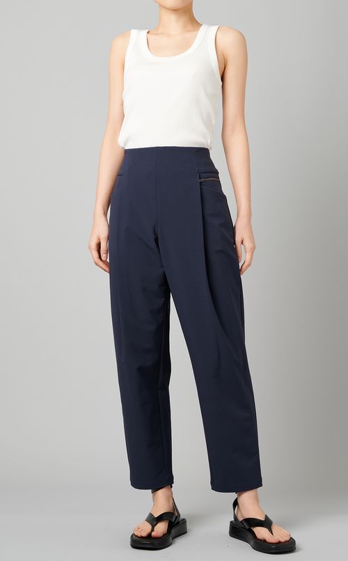 ストレッチストレートイージーパンツ