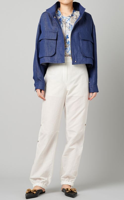 デニムカーゴブルゾン