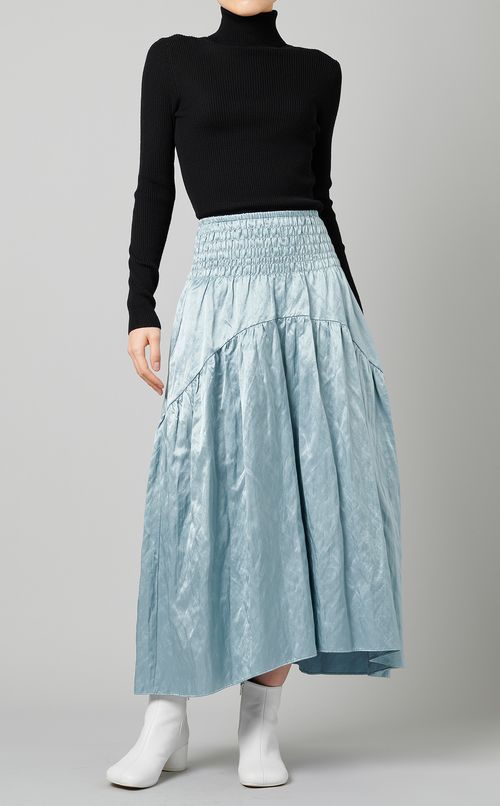 ウエストシャーリングスカート