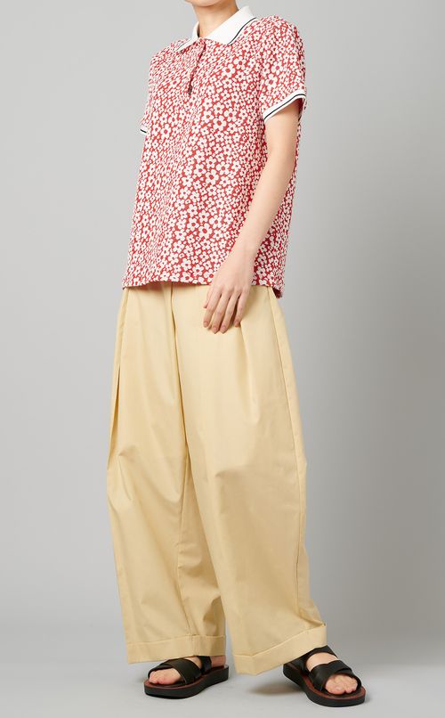 ワイドタックイージーパンツ