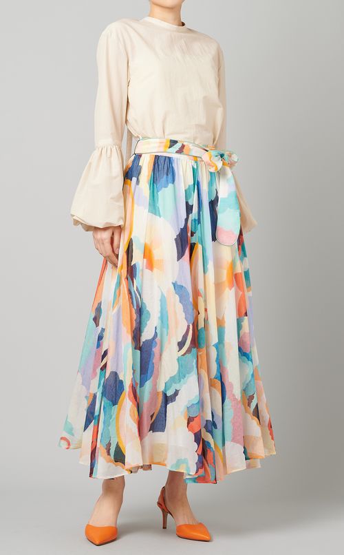 ボリュームスリーブシャツブラウス