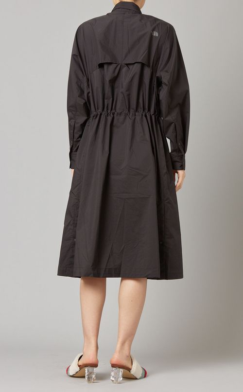 ナイロンシャツワンピース