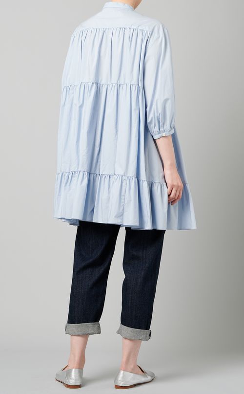 ティアードギャザーチュニック