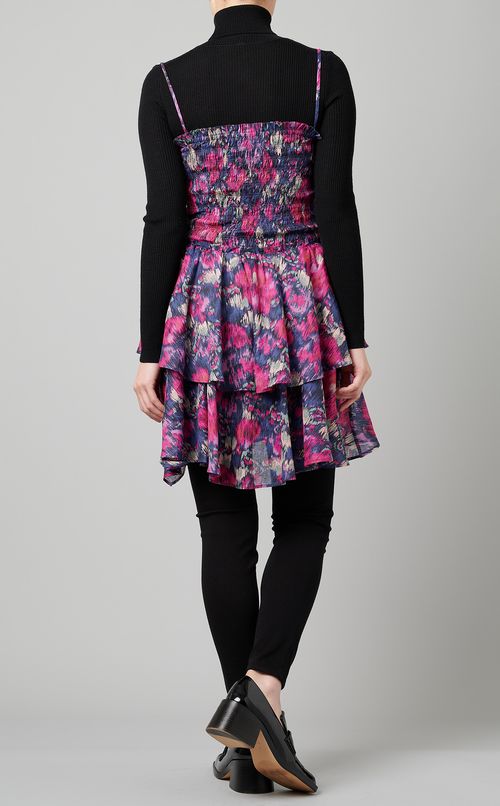 プリントキャミソールワンピース