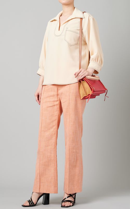 コットンリネンパンツ