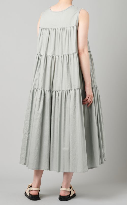 ティアードノースリーブワンピース