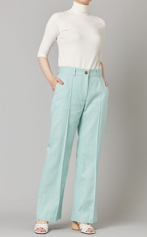 コットンリネンパンツ