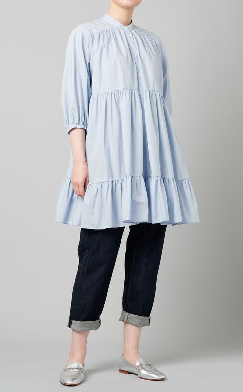 ティアードギャザーチュニック