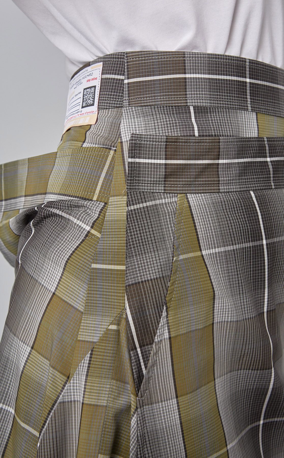 Maison MIHARA YASUHIRO｜《手洗い可》アシンメトリーチェック
