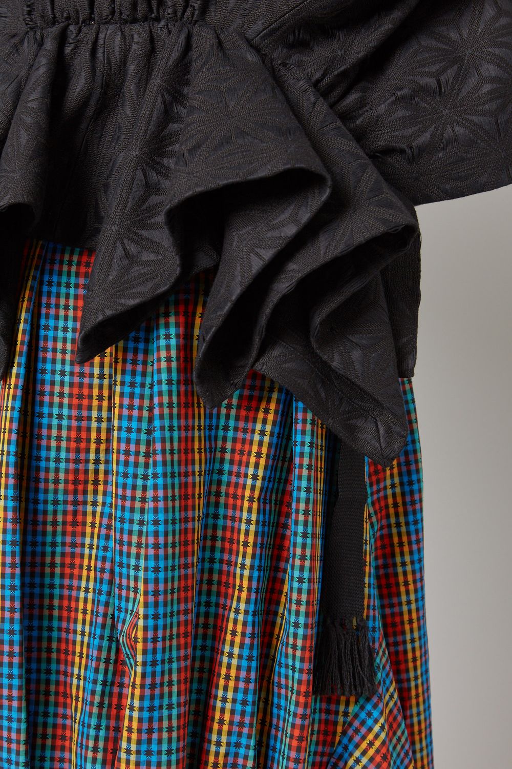 2wayデザインジャガードジャケット