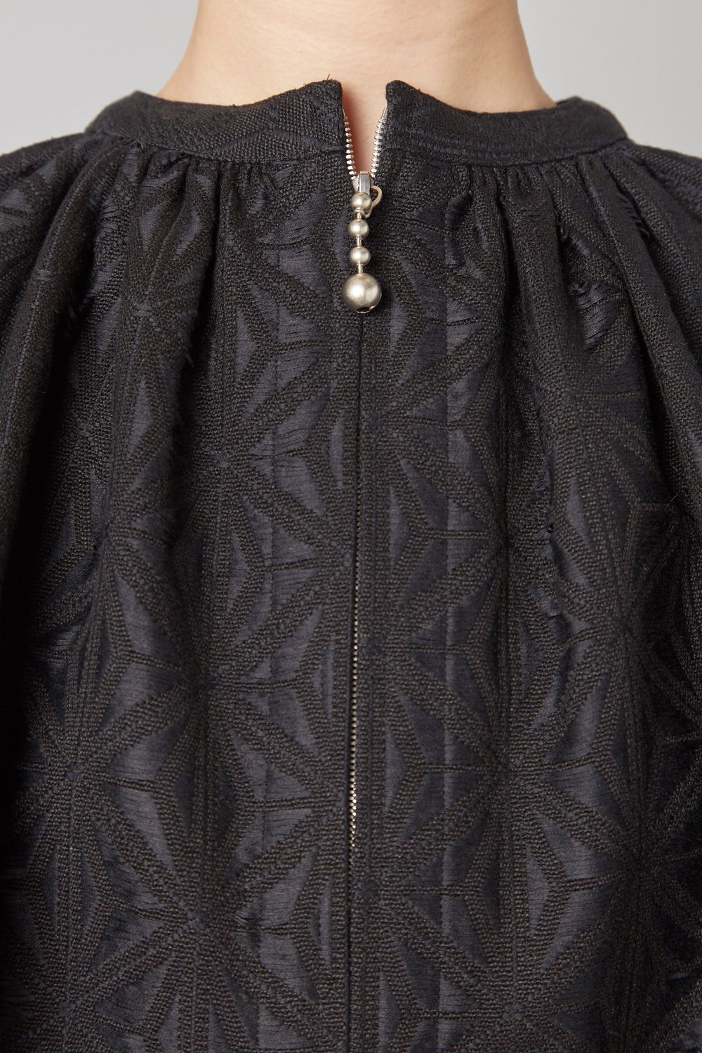 2wayデザインジャガードジャケット