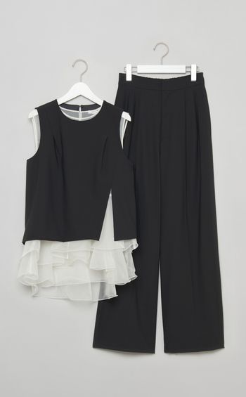 ラッフルフリルセットアップ