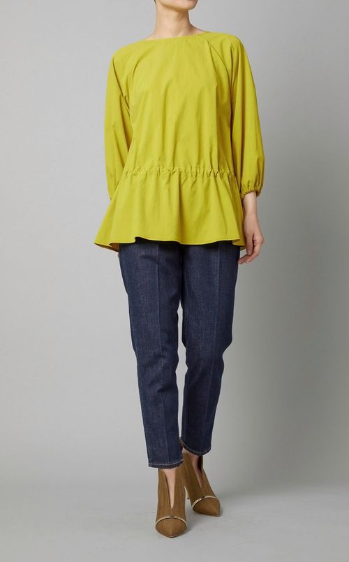 2wayタフタブラウス