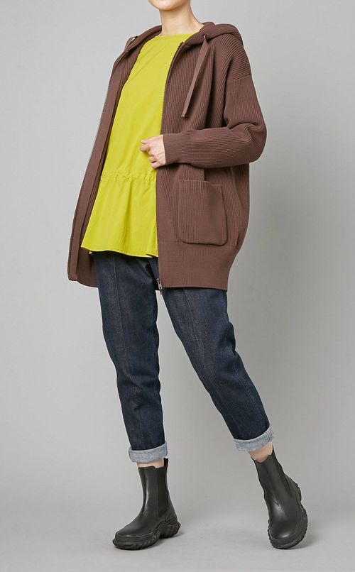 2wayタフタブラウス