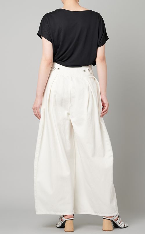 デニムワイドパンツ