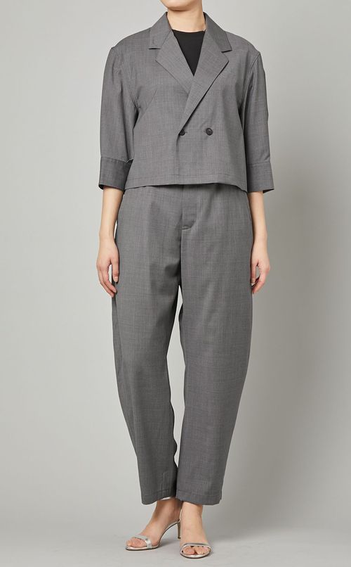 ウールトロワイドパンツ