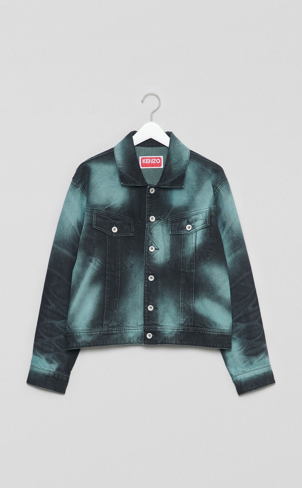 オーバーダイデニムトラッカージャケット