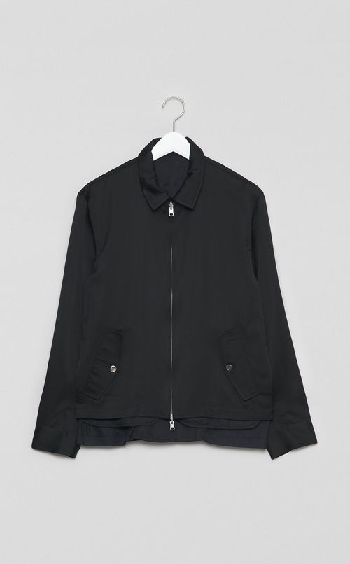 レイヤードリバーシブルブルゾン