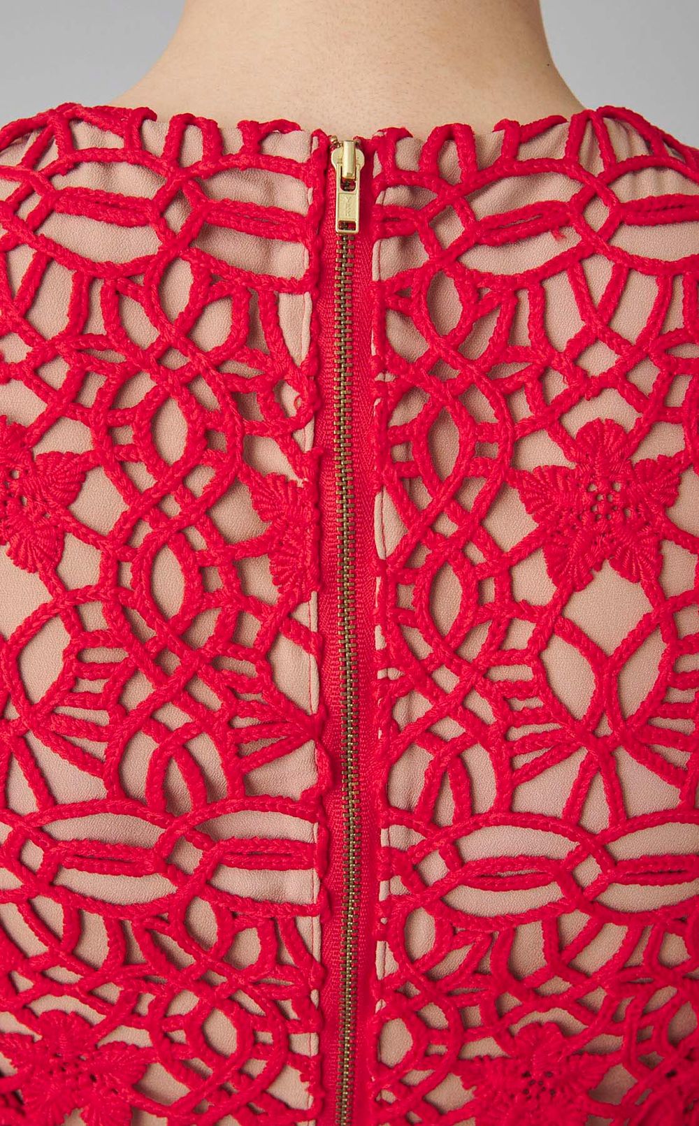 【roop】アシンメトリートロンプルイユドレス