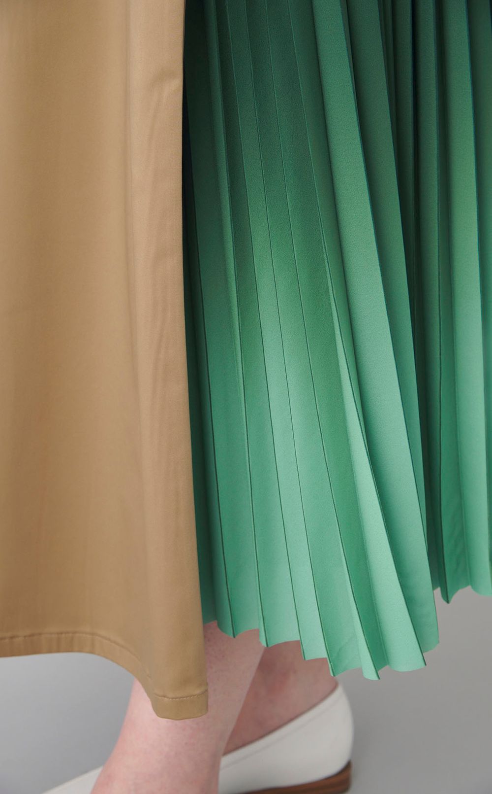 【roop】プリーツトレンチスカート