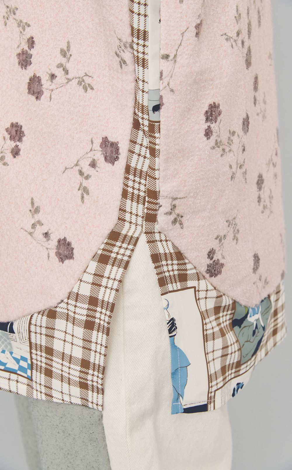 【roop】ニードルパンチドッキングシャツ