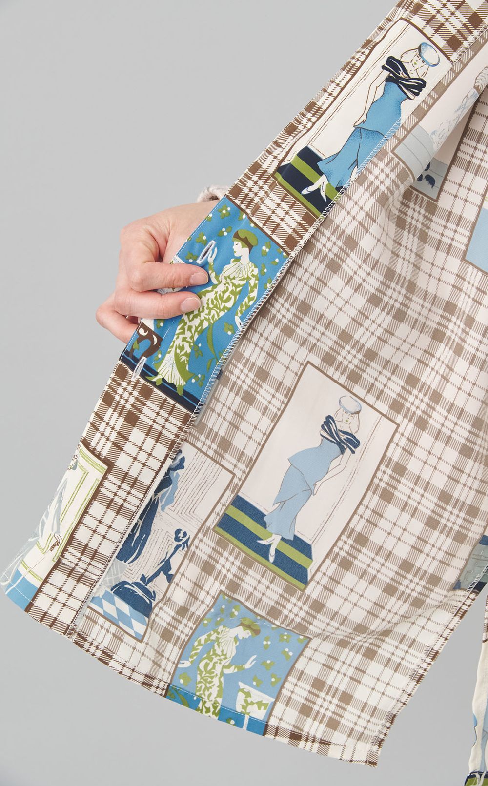 【roop】ニードルパンチドッキングシャツ