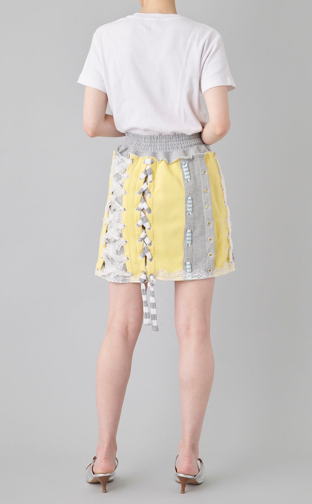 【roop】スウェットレースアップスカート