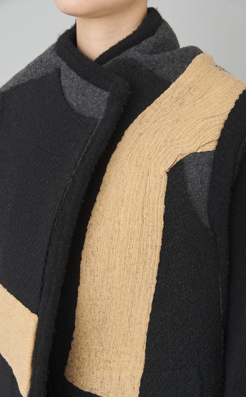 【roop】ニードルパンチトロンプルイユコート