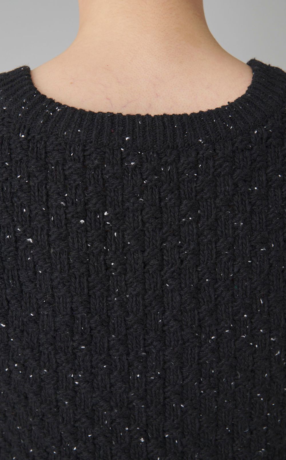 【roop】ニットベストドッキングフレアドレス