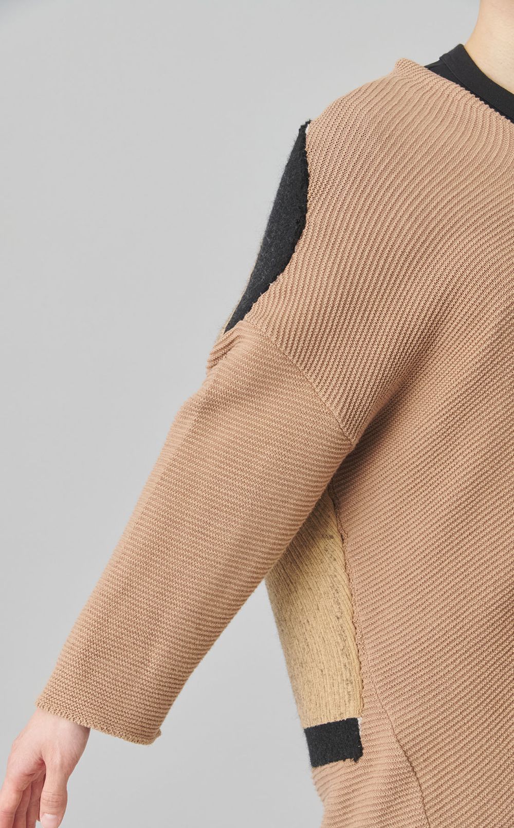 【roop】ニードルパンチカーディガンコート