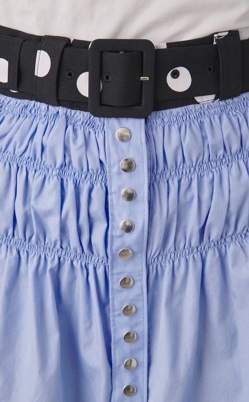 【roop】ブルードットミニスカート