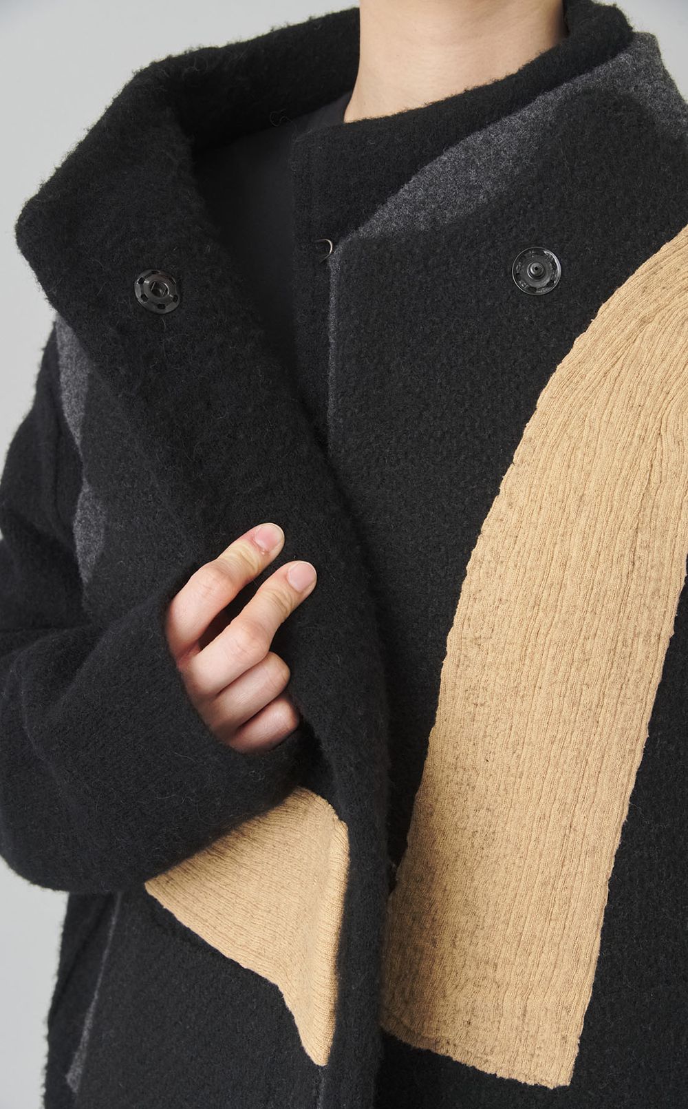 【roop】ニードルパンチトロンプルイユコート