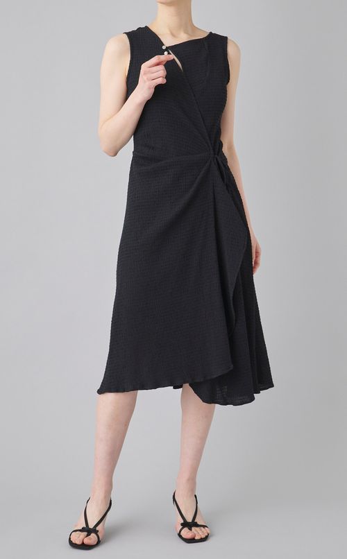 【roop】アシメトリーカットソーワンピース